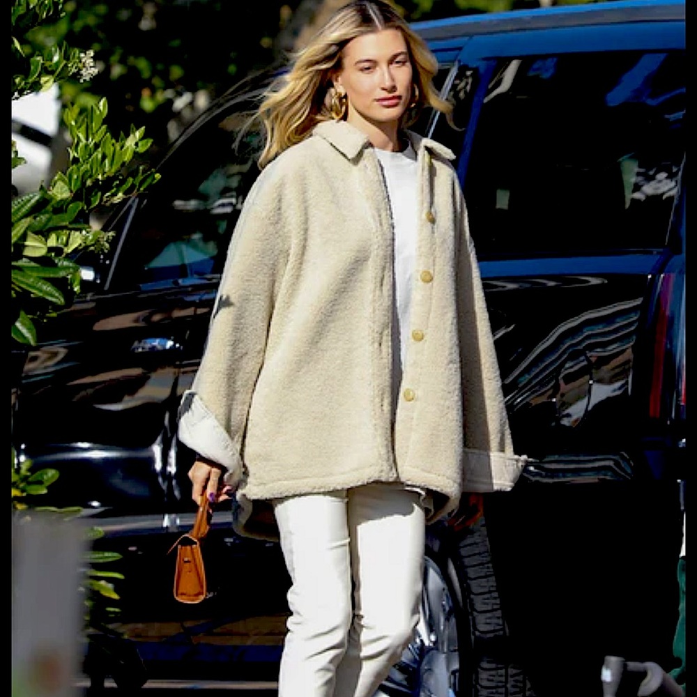 NWT Uniqlo Teddy Coat